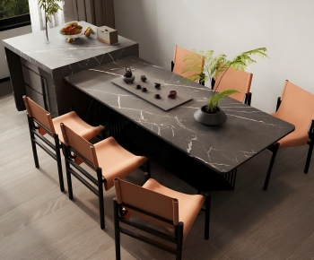 Modern Dining Table And Chairs-ID:294415008