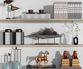 New Chinese Style Decorative Set-ID:124449723