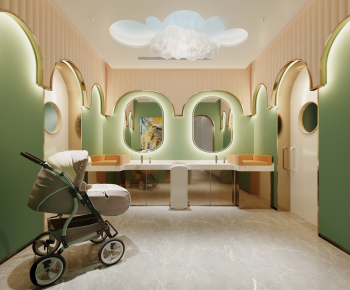 Modern Public Space-ID:466147906