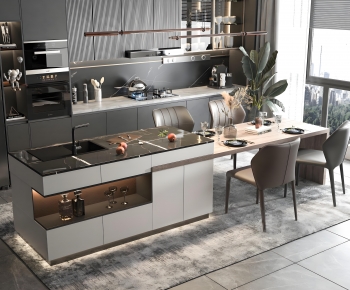 Modern Dining Table And Chairs-ID:687136895