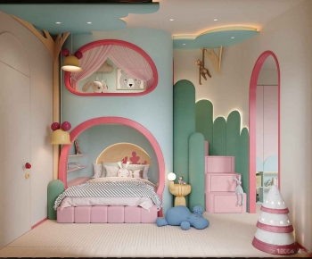 Modern Girl's Room Daughter's Room-ID:577454096