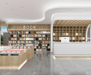Modern Bookstore Book Bar-ID:437299017