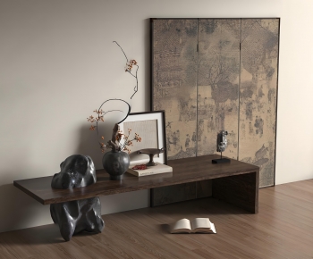 Wabi-sabi Style Console-ID:980494022