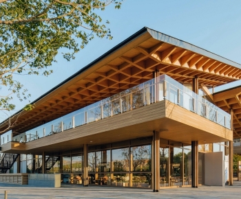 New Chinese Style Appearance Of Commercial Building-ID:294926881