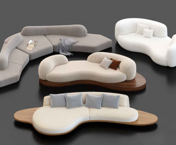 Modern Curved Sofa-ID:124574907