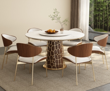 Modern Dining Table And Chairs-ID:298229936