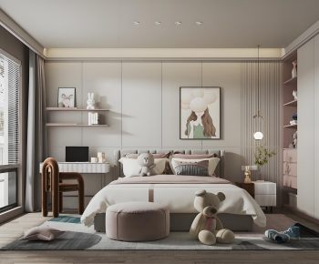 Modern Girl's Room Daughter's Room-ID:697784901