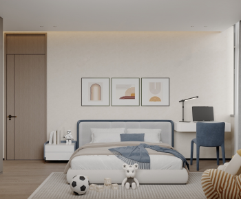 Modern Boy's Room And Son's Room-ID:536098008