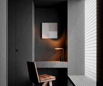 Modern Clothes Storage Area-ID:769993076