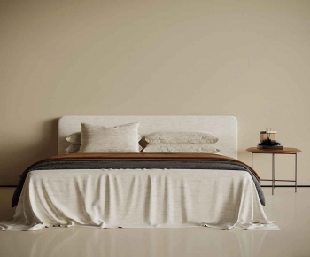 Modern Double Bed-ID:409796954