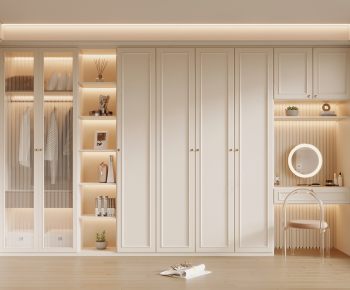 French Style Clothes Storage Area-ID:914882903