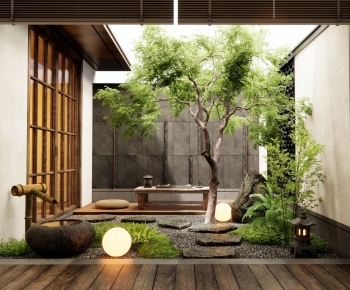 Japanese Style Courtyard/landscape-ID:770714044