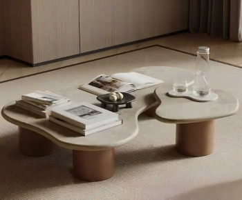 Wabi-sabi Style Coffee Table-ID:596780866