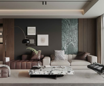 Modern A Living Room-ID:217854026