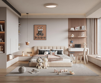 Modern Girl's Room Daughter's Room-ID:802600417