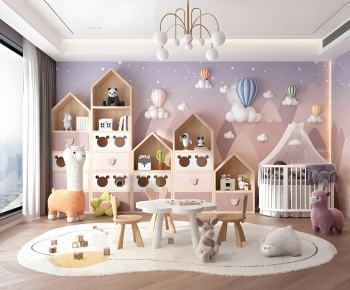 Modern Children's Room Activity Room-ID:425719023