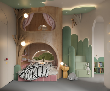 Modern Girl's Room Daughter's Room-ID:580777882