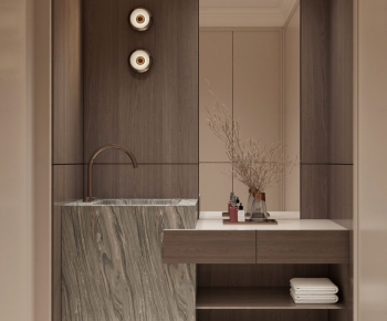 Modern Bathroom Cabinet-ID:230960893