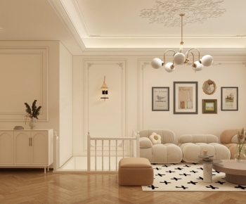 French Style A Living Room-ID:953752041