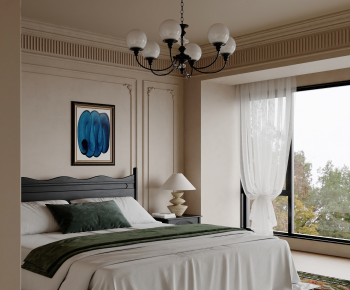 American Style Bedroom-ID:629489491