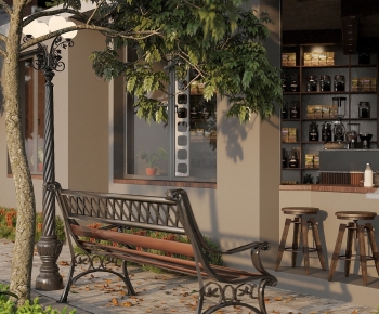 American Style Communal Chair-ID:854286919