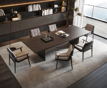 Modern Dining Table And Chairs-ID:721267943