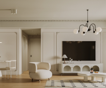 French Style A Living Room-ID:994460115