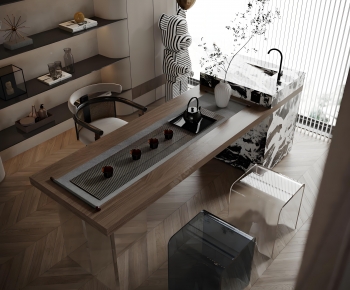 Modern Tea Tables And Chairs-ID:748989113