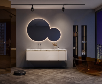 Modern Bathroom Cabinet-ID:209749943