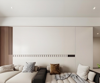 Modern A Living Room-ID:685663948