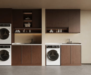 Modern Laundry Cabinet-ID:723241098