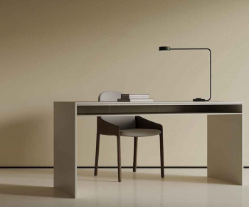 Modern Computer Desk And Chair-ID:165365934