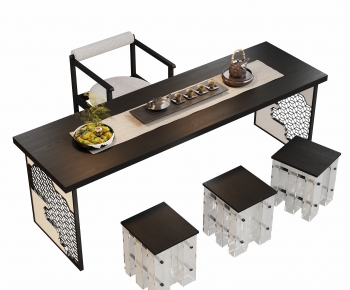 New Chinese Style Tea Tables And Chairs-ID:489768039