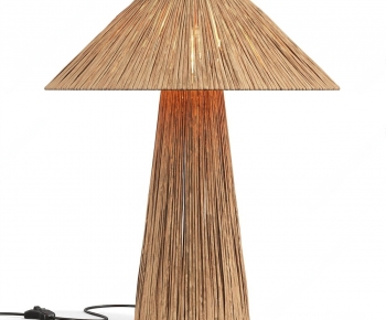 Wabi-sabi Style Table Lamp-ID:637253055