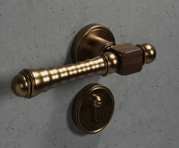 Retro Style Door Handle-ID:800283919
