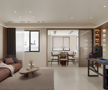 Modern A Living Room-ID:832005023