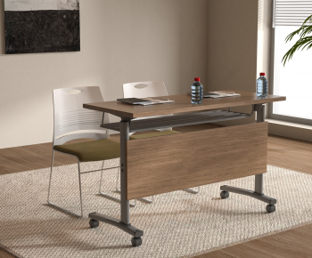 Modern Computer Desk And Chair-ID:890961894