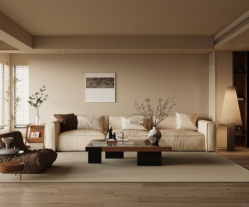 Wabi-sabi Style A Living Room-ID:247608906