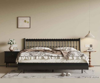 French Style Double Bed-ID:983057982