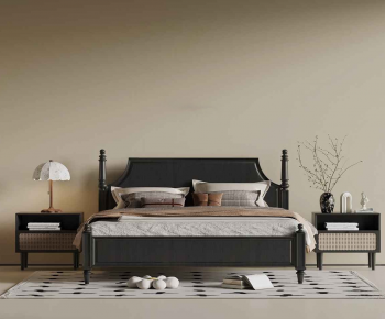 French Style Double Bed-ID:158524997