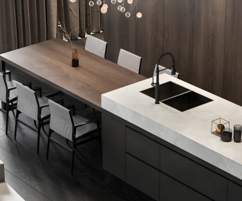 Modern Dining Table And Chairs-ID:529123076