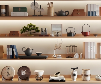 New Chinese Style Decorative Set-ID:609409096