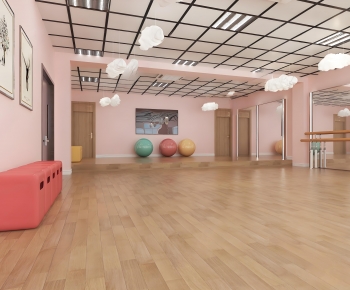 Modern Dance Classroom-ID:389581925
