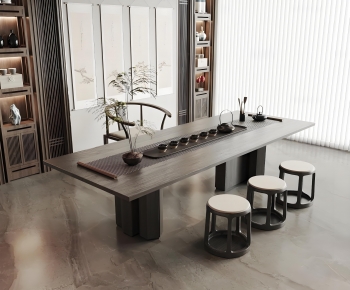 New Chinese Style Tea Tables And Chairs-ID:767122982