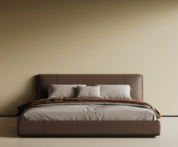 Modern Double Bed-ID:311136014
