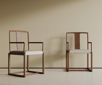 New Chinese Style Lounge Chair-ID:665309432