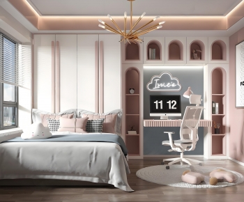 Modern Girl's Room Daughter's Room-ID:126286036