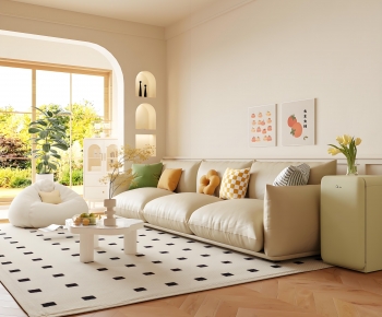 Modern A Living Room-ID:896187075