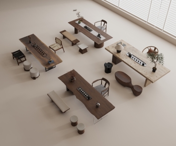 Modern Tea Tables And Chairs-ID:800806054