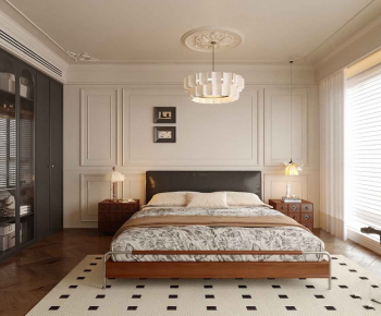 French Style Bedroom-ID:865540981